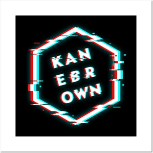 KANE BROWN POLYGON GLITCH Posters and Art